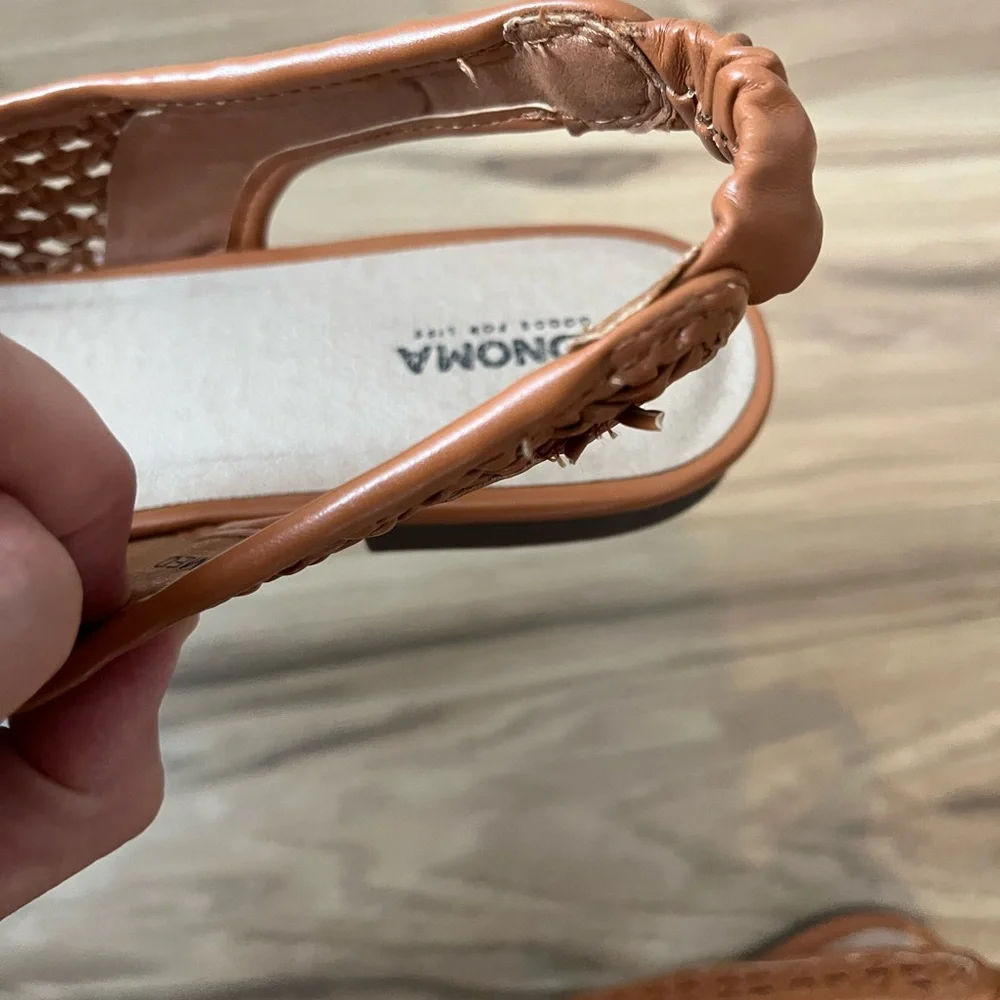 Women's Brown Woven Shoes - Picture 7 of 7